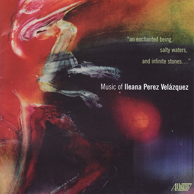 Music of Ileana Perez Velazquez by Flux Quartet, Mickaèle Granados & L'Ensemble Portique album cover