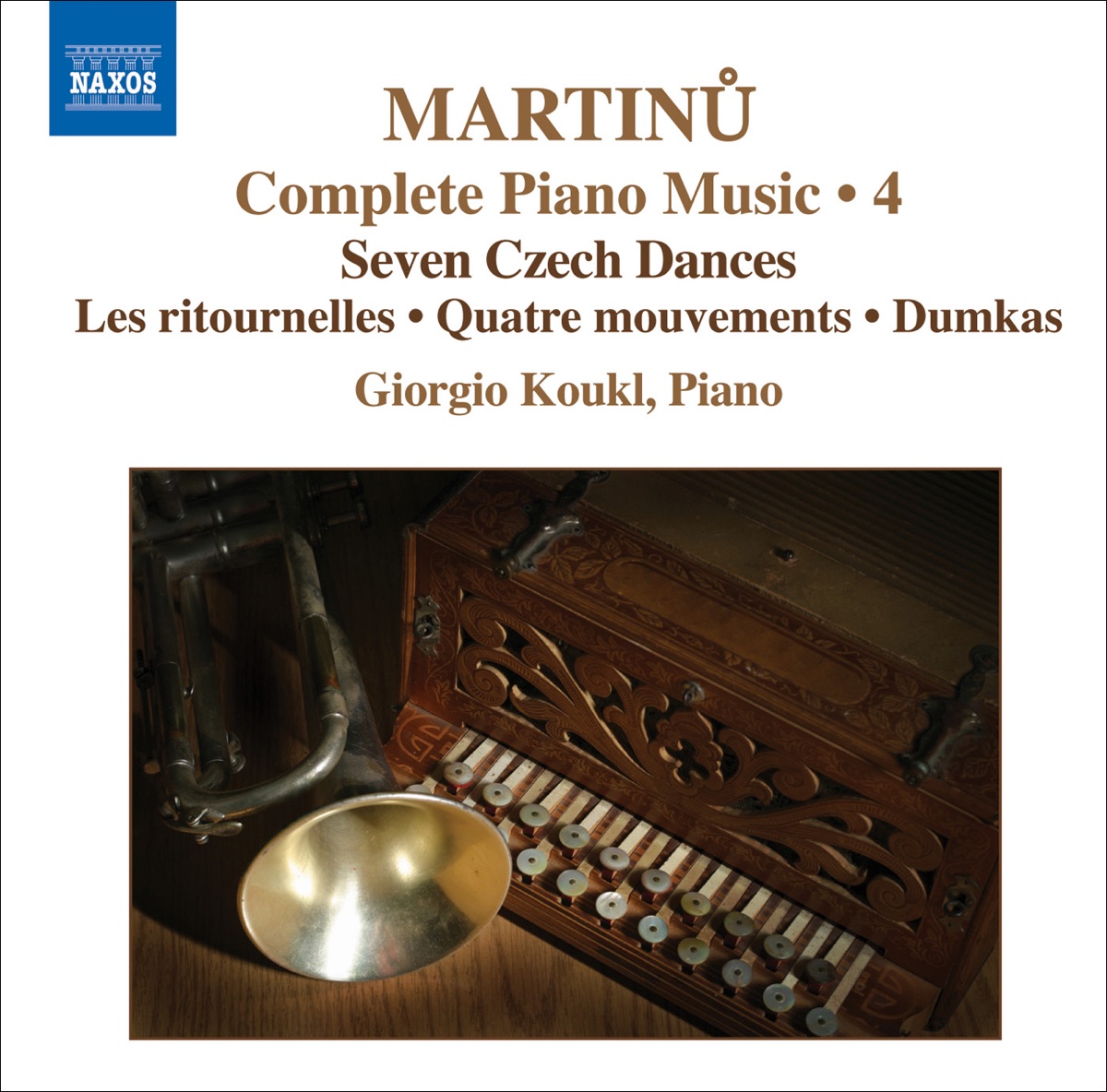 Martinů: Complete Piano Music, Vol. 4 by Giorgio Koukl album cover