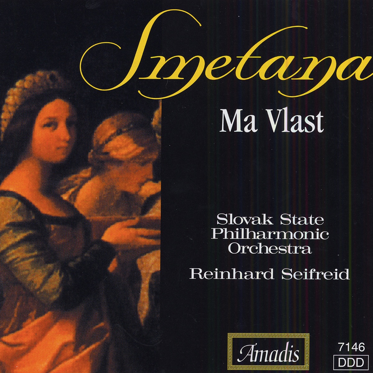 Smetana: Ma Vlast (My Fatherland) by Reinhard Seifried & Slovak State Philharmonic Orchestra, Kosice album cover