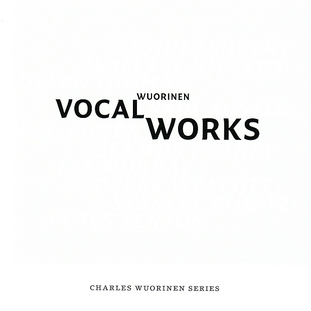 Charles Wuorinen: Vocal Works by Various Artists album cover