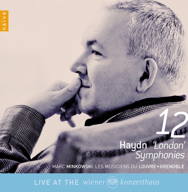 Haydn: 12 London Symphonies by Marc Minkowski & Les Musiciens du Louvre album cover