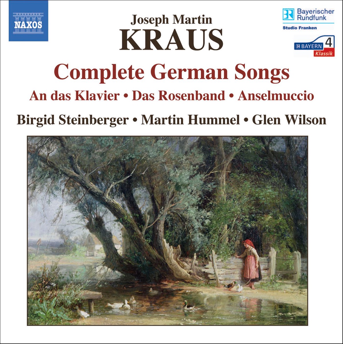 Kraus: Complete German Songs by Brigid Steinberger, Glen Wilson & Martin Hummel album cover