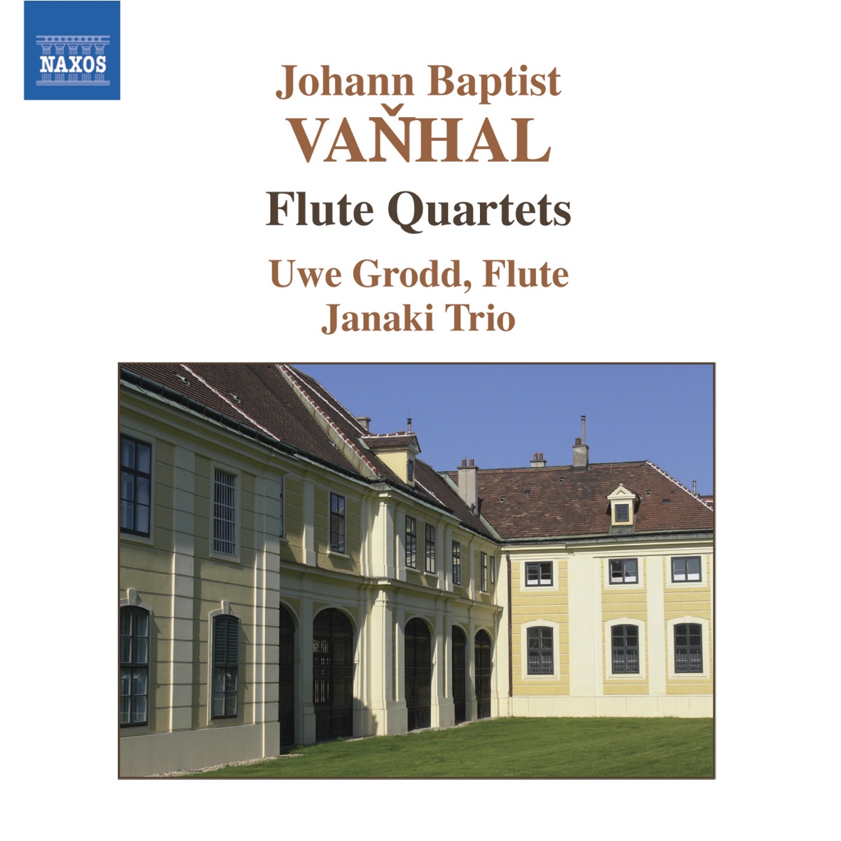 Vanhal: Flute Quartets by Janaki String Trio & Uwe Grodd album cover