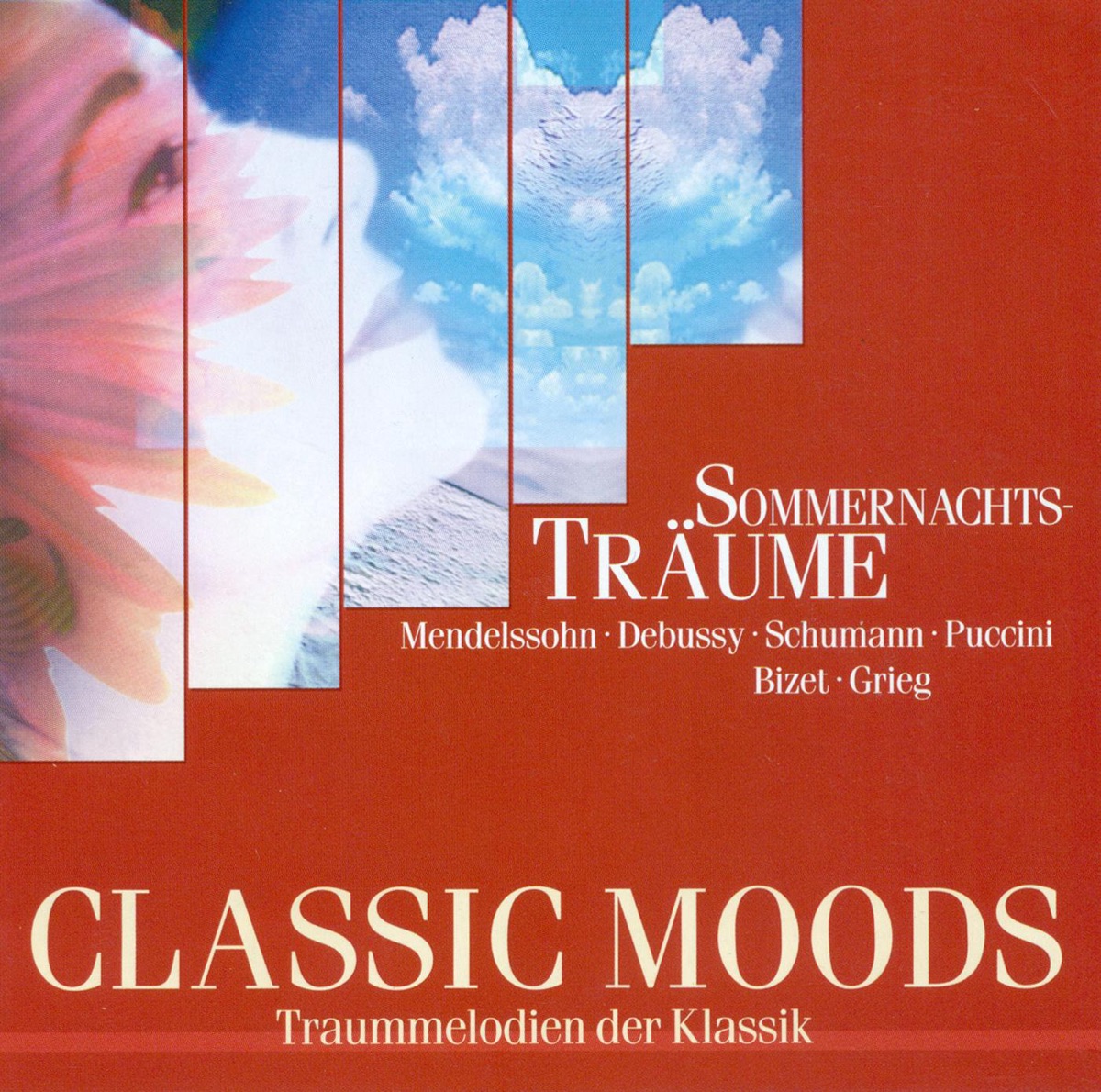 Classic Moods - Mendelssohn, Felix - Debussy, C. - Schumann, R. - Puccini, G. - Bizet, G. - Grieg, E. by János Kovács, Budapest Philharmonic Orchestra, Jenő Jandó, MDR Leipzig Radio Symphony Orchestra, Max Pommer, Janos Balint, Deborah Sipkai, Tibor Maruzsa, Adam Friedrich, Janos Rolla, Franz Liszt Chamber Orchestra, Rita Honti, Béla Bánfalvi, Budapest Strings, János Sándor, Götz Teutsch, Eckart Haupt, Arkadi Zenziper, Miklós Perényi, Zoltán Kocsis, Prague Festival Orchestra & Pavel Urbanek album cover