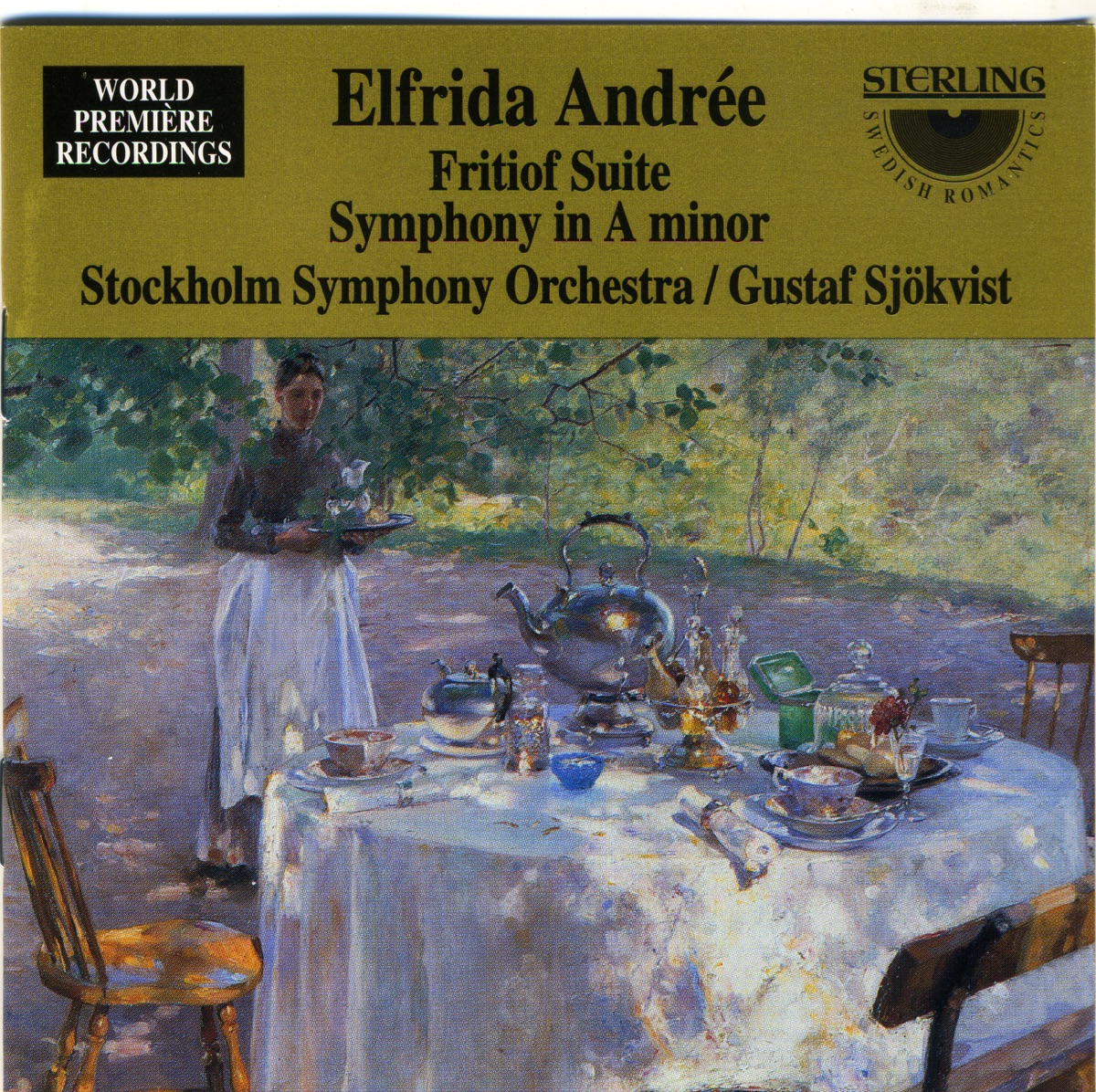 Elfrida Andrée by Stockholm Symphony Orchestra & Gustaf Sjökvist album cover