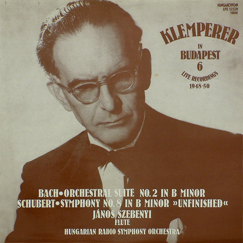 Klemperer in Budapest 6 - Live Recordings 1948-50 by János Szebenyi & Hungarian Radio Symphony Orchestra album cover