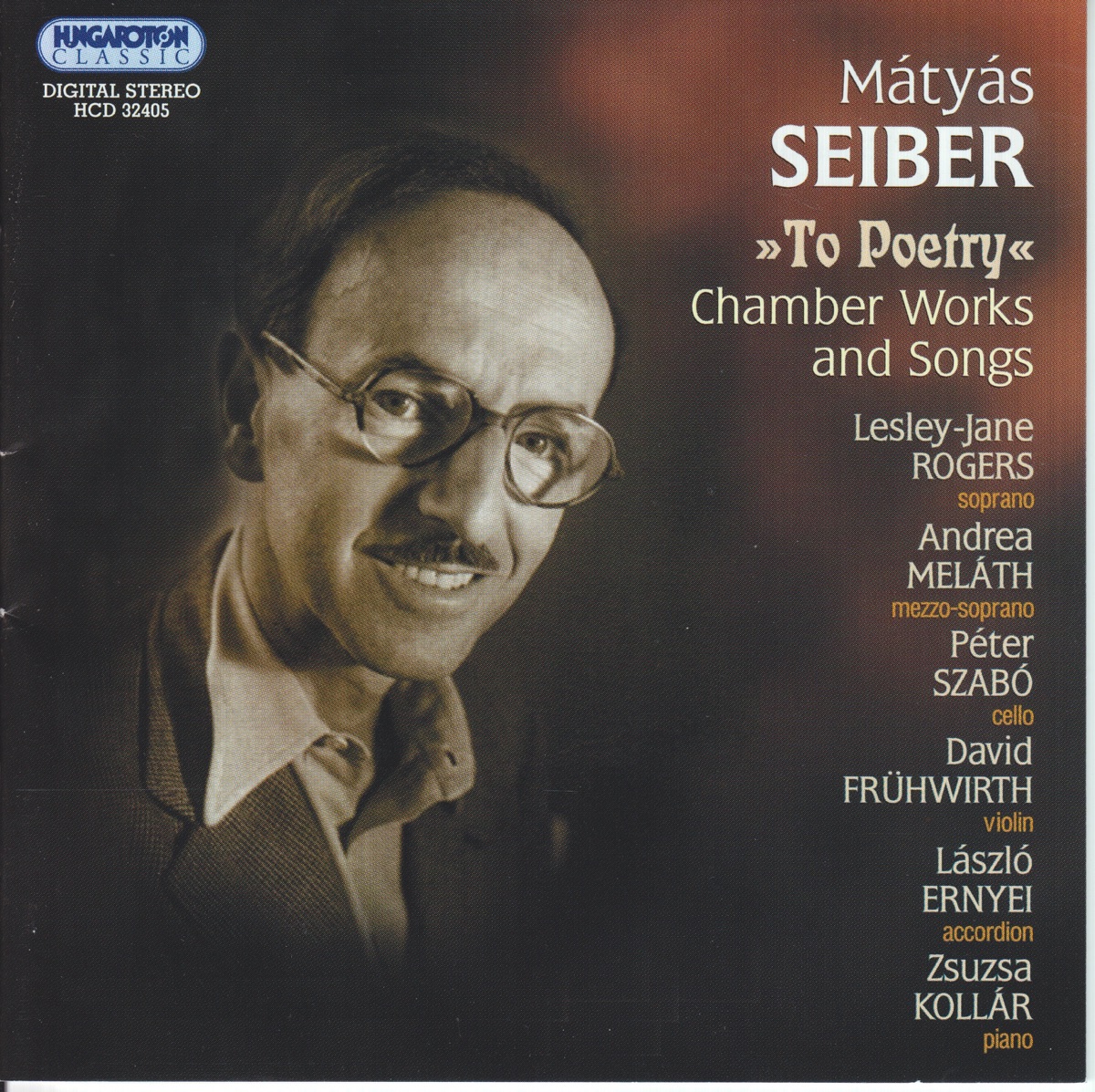 To Poetry by Lesley-Jane Rogers, Andrea Meláth, Zsuzsa Kollát, Péter Szabó, David Frühwirth & László Ernyei album cover