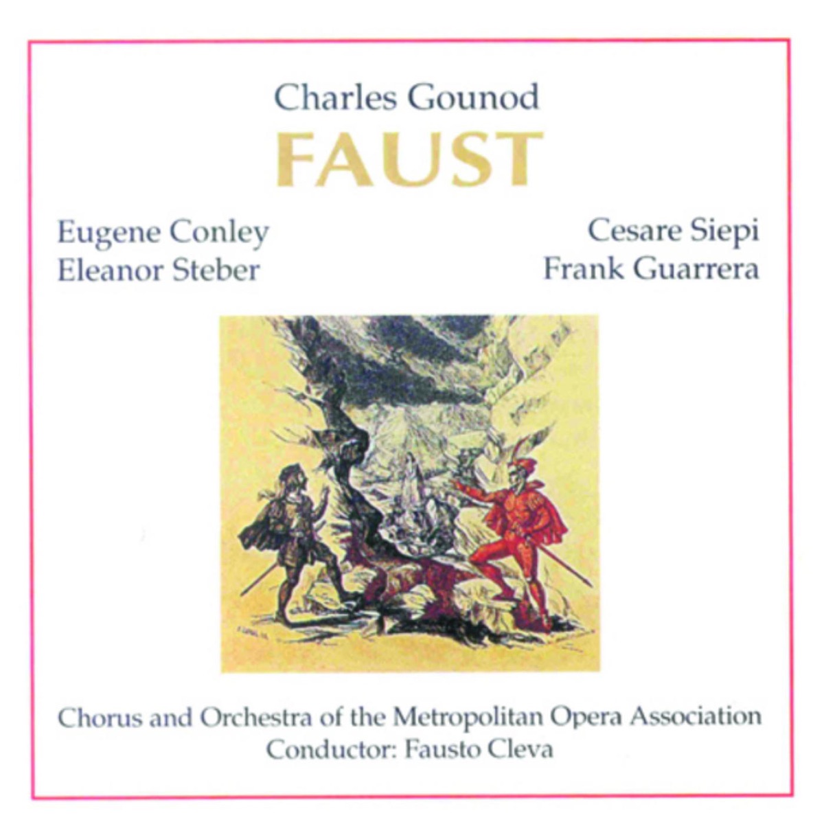 Gounod: Faust by Fausto Cleva & The Metropolitan Opera Orchestra album cover
