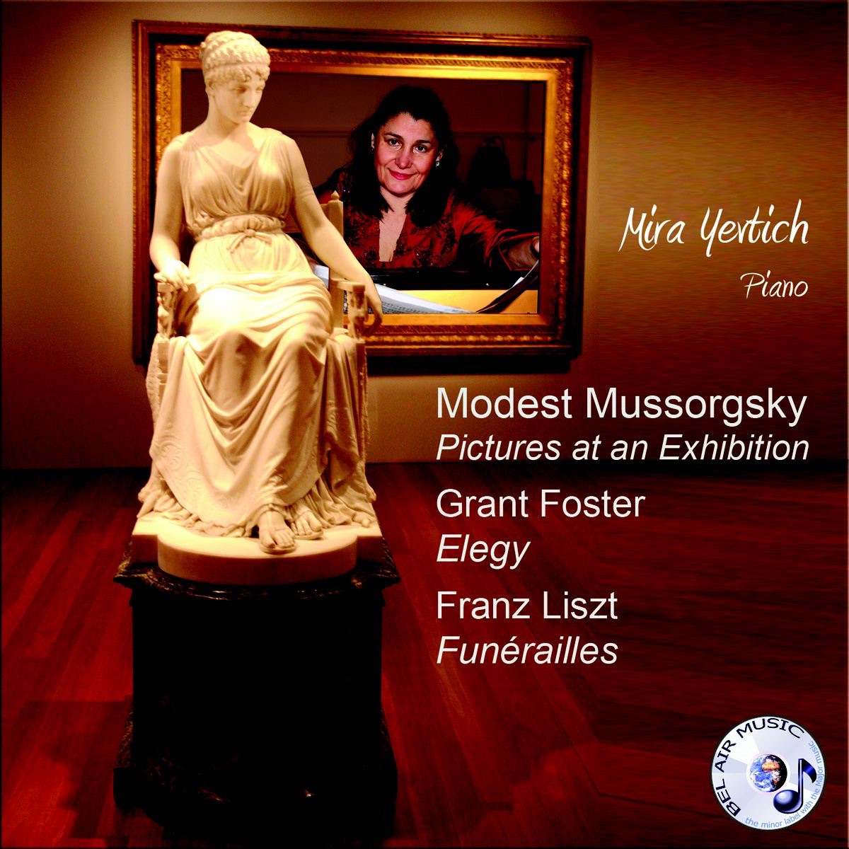 Mussorgsky, Foster & Liszt - Works for Piano by Mira Yevtich album cover