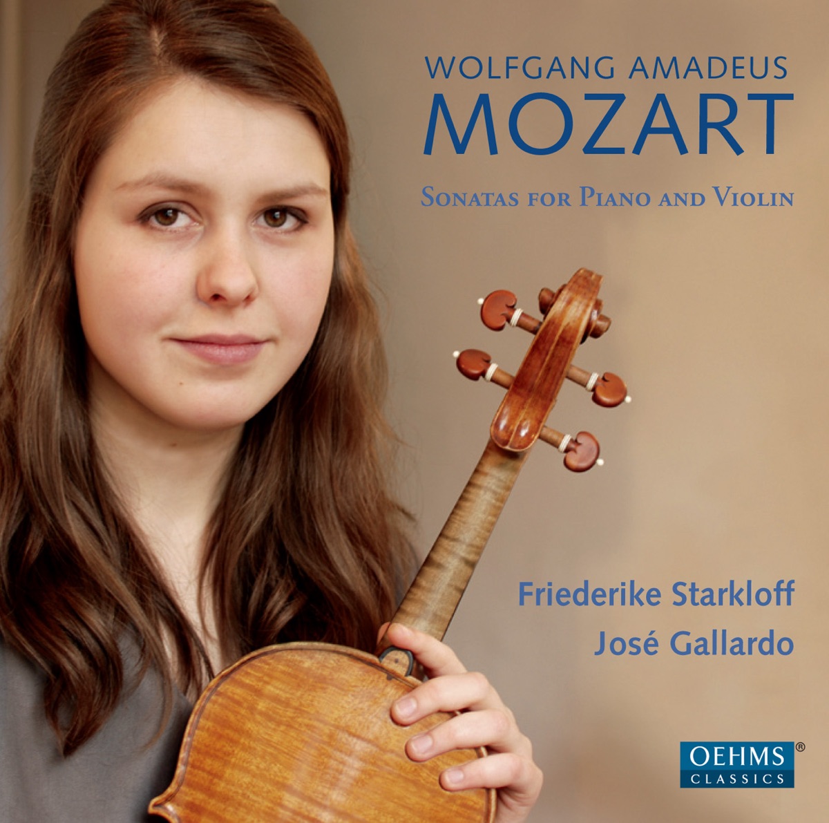 Mozart: Sonatas for Piano & Violin by José Gallardo & Friederike Starkloff album cover