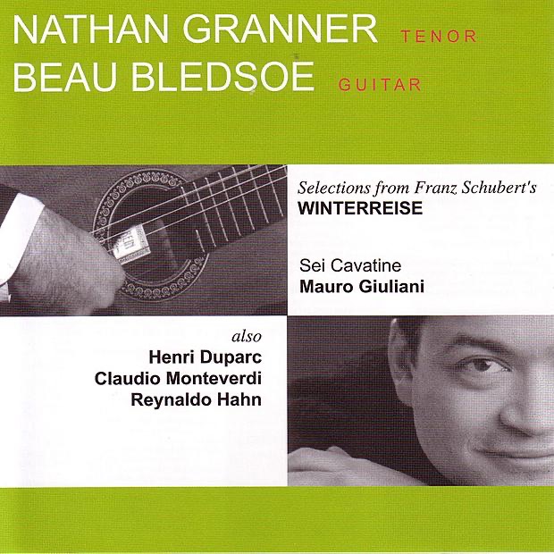 Nathan Granner & Beau Bledsoe - Selections from Winterreise by Beau Bledsoe & Nathan Granner album cover