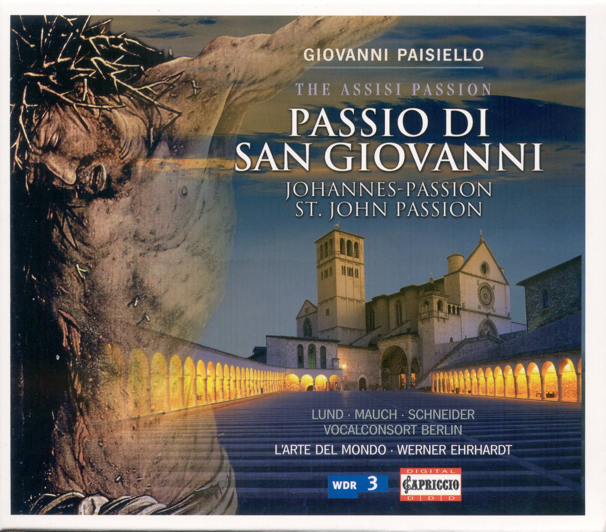 Paisiello: Passio Di San Giovanni by Monika Mauch, Werner Ehrhardt & l’arte del mondo album cover