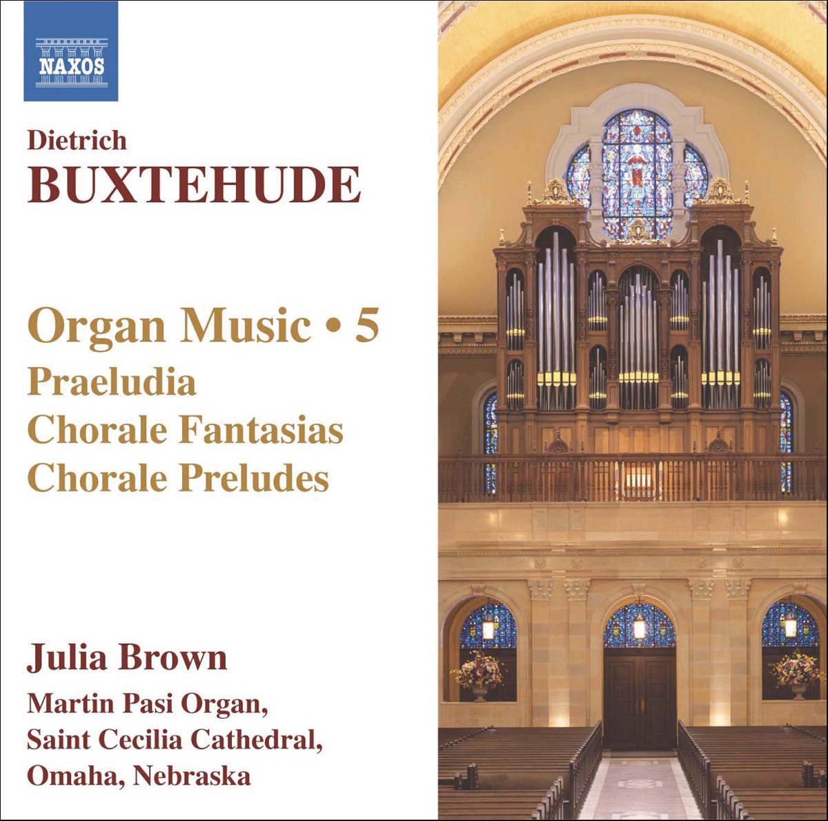 Buxtehude: Organ Music, Vol. 5 by Julia Brown album cover