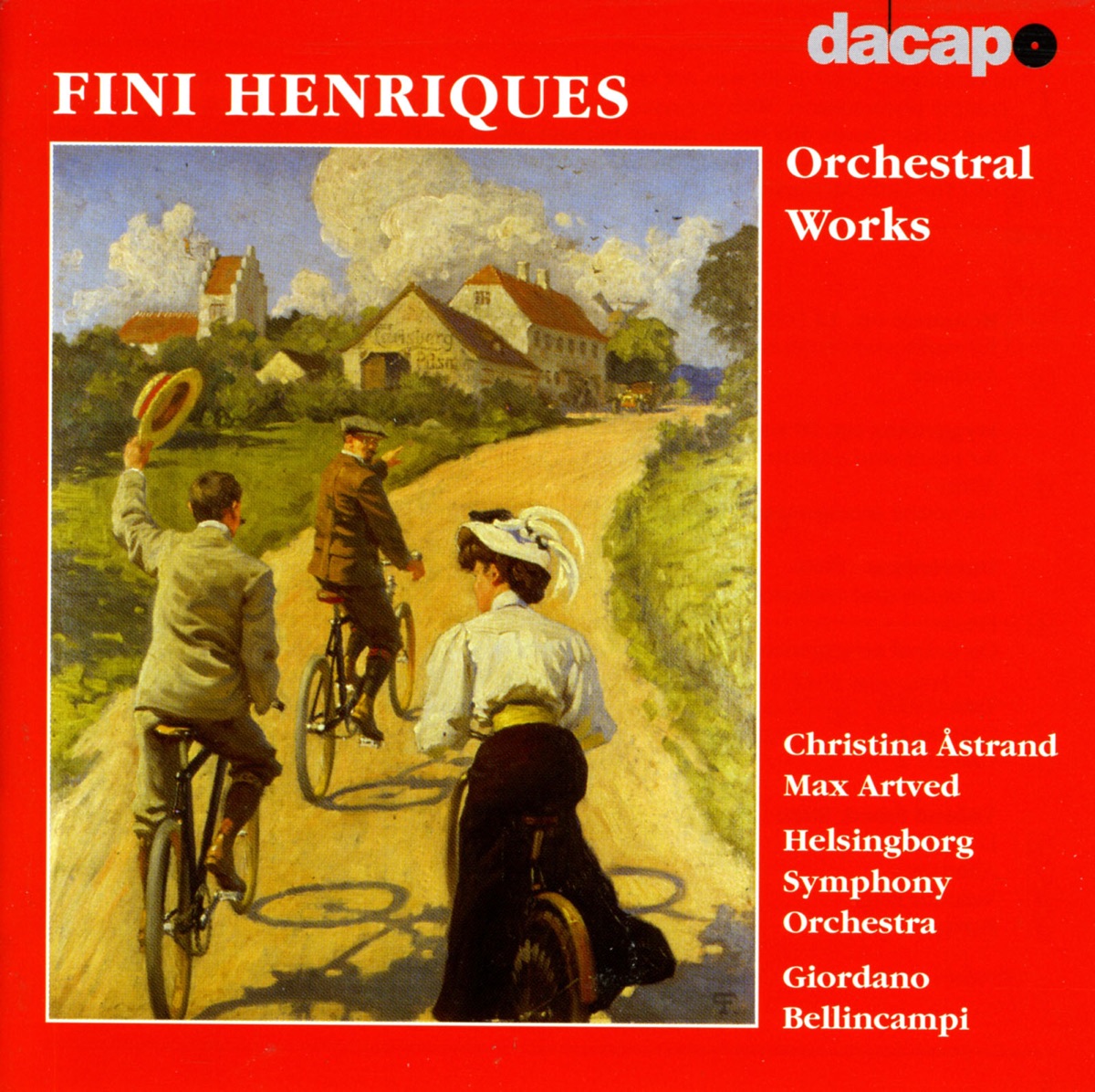 Henriques: Orchestral Works by Christina Astrand, Giordano Bellincampi, Helsingborg Symphony Orchestra & Max Artved album cover