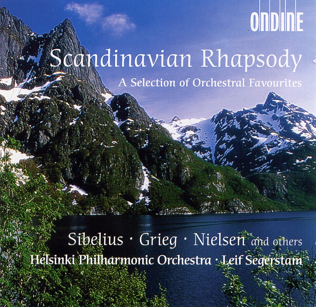 Scandinavian Rhapsody - A Selection of Orchestral Favourites by Leif Segerstam, Helsinki Philharmonic Orchestra, Erkki Palola & Veikko Hoyla album cover