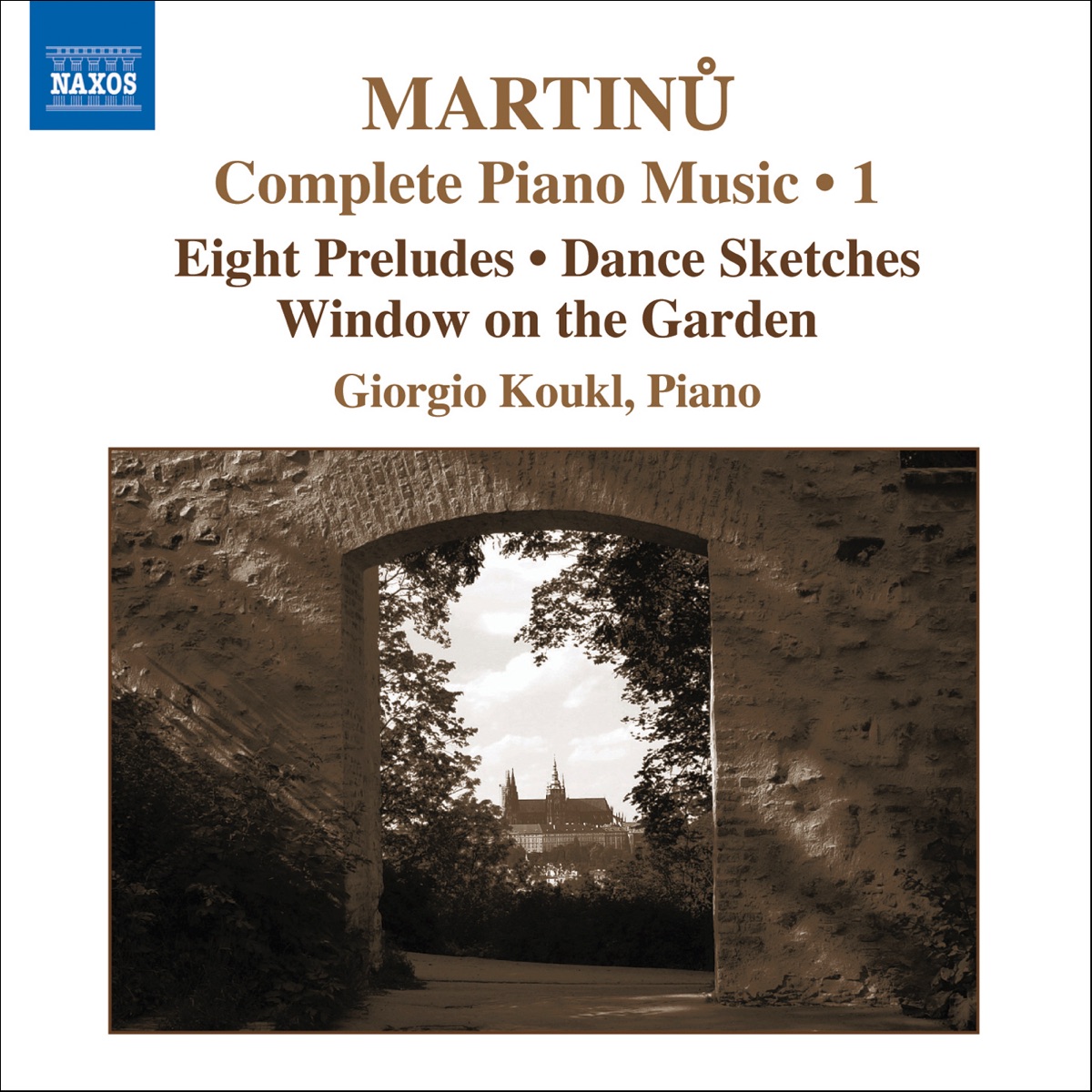 Martinu: Complete Piano Music, Vol. 1 by Giorgio Koukl album cover