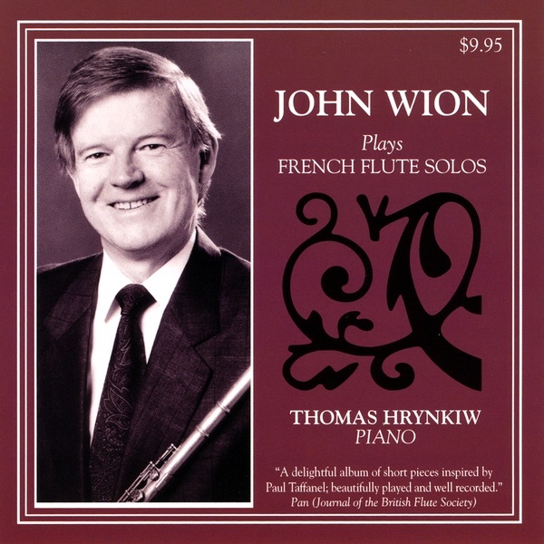 John Wion Plays French Flute Solos by John Wion & Thomas Hrynkiv album cover