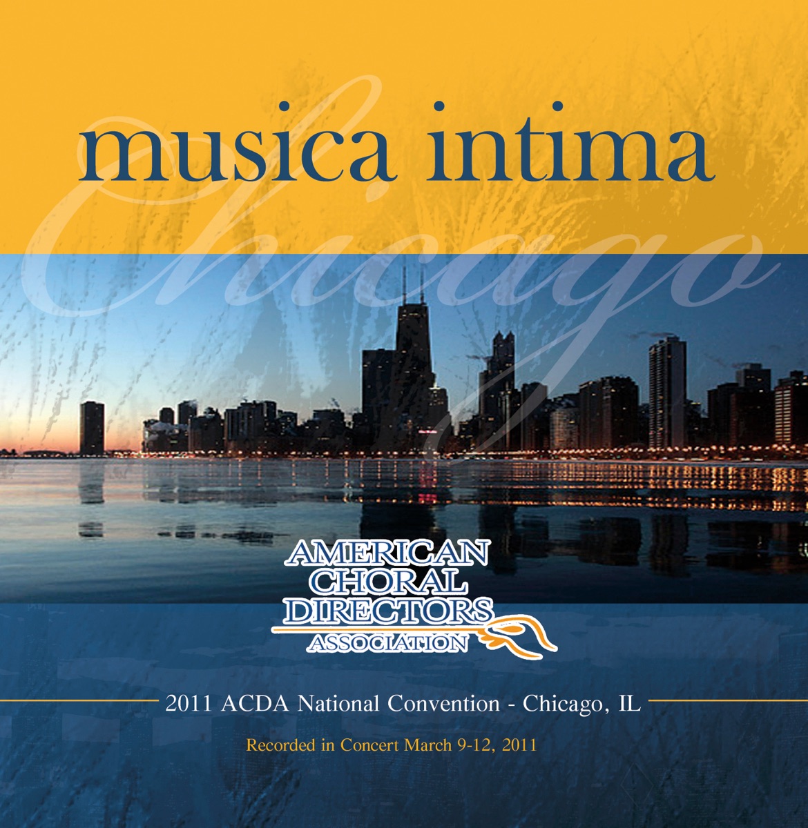 ACDA 2011 National Convention musica intima (Live) by musica intima album cover