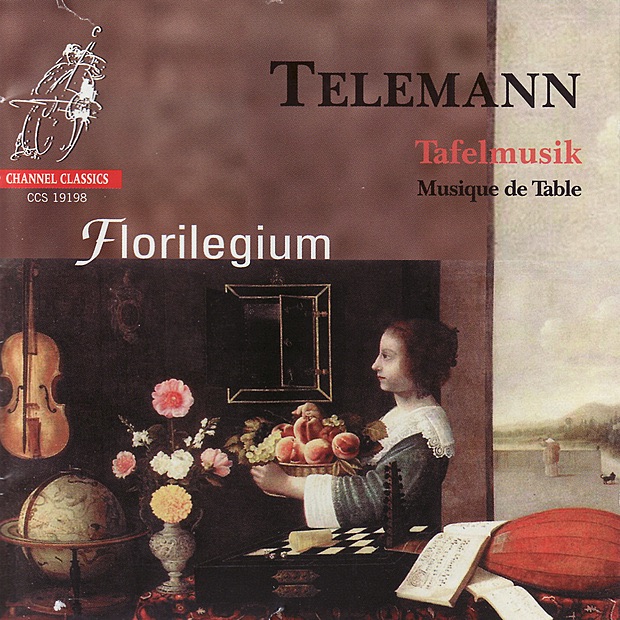 Telemann: Tafelmusik by Florilegium & Walter van Hauwe album cover