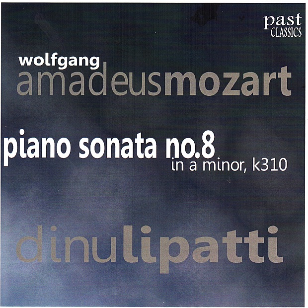Mozart: Piano Sonata No. 8 by Dinu Lipatti album cover