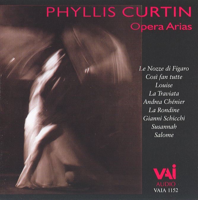 Phyllis Curtin - Opera Arias by Phyllis Curtin album cover