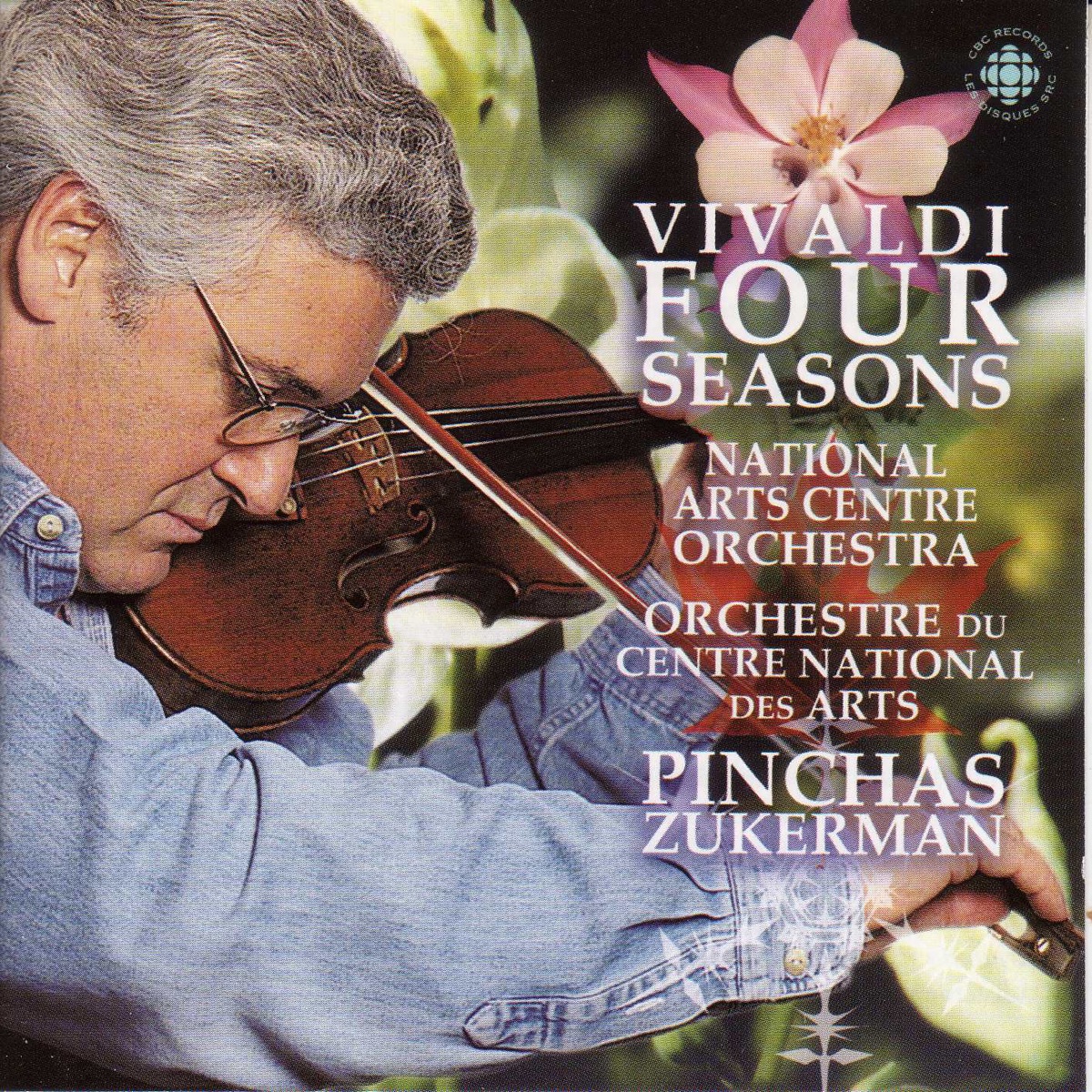 Vivaldi: 4 Seasons (The) by Pinchas Zukerman & Canada's National Arts Centre Orchestra album cover