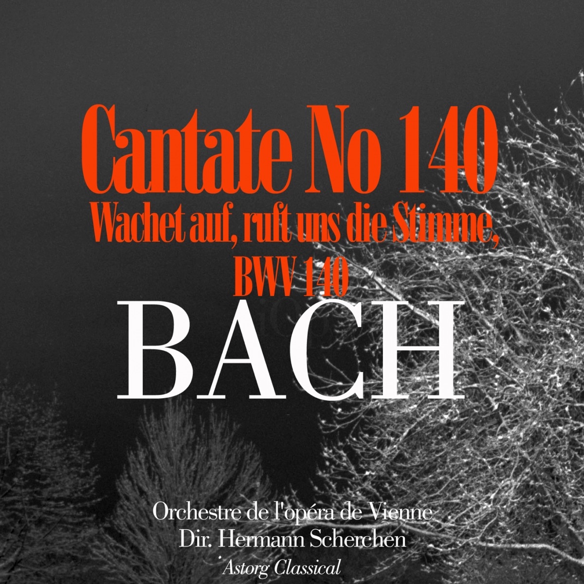 Bach: Cantate No. 140 'Wachet Auf' - EP by Orchestre de L'Opéra de Vienne & Hermann Scherchen album cover