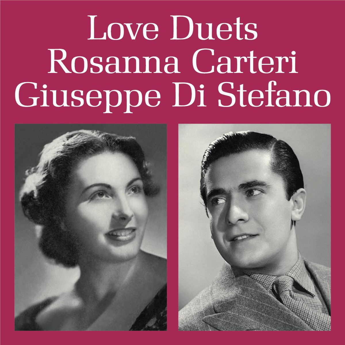 Love Duets by Rosanna Carteri & Giuseppe di Stefano album cover