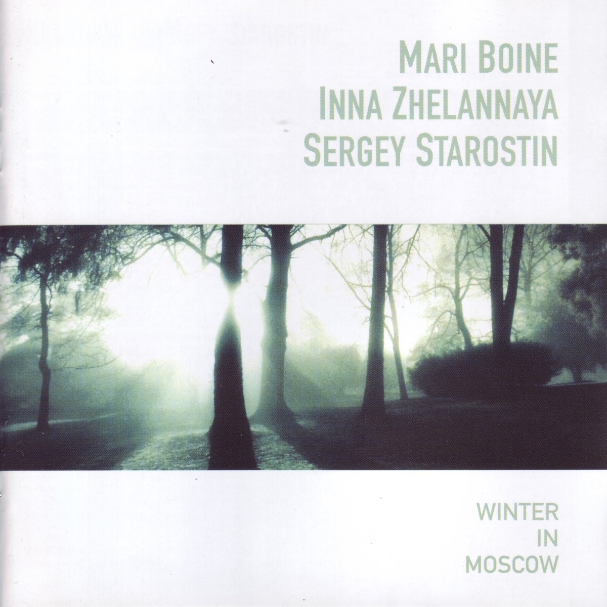 Winter In Moscow by Mari Boine, Inna Zhelannaya & Sergey Starostin album cover