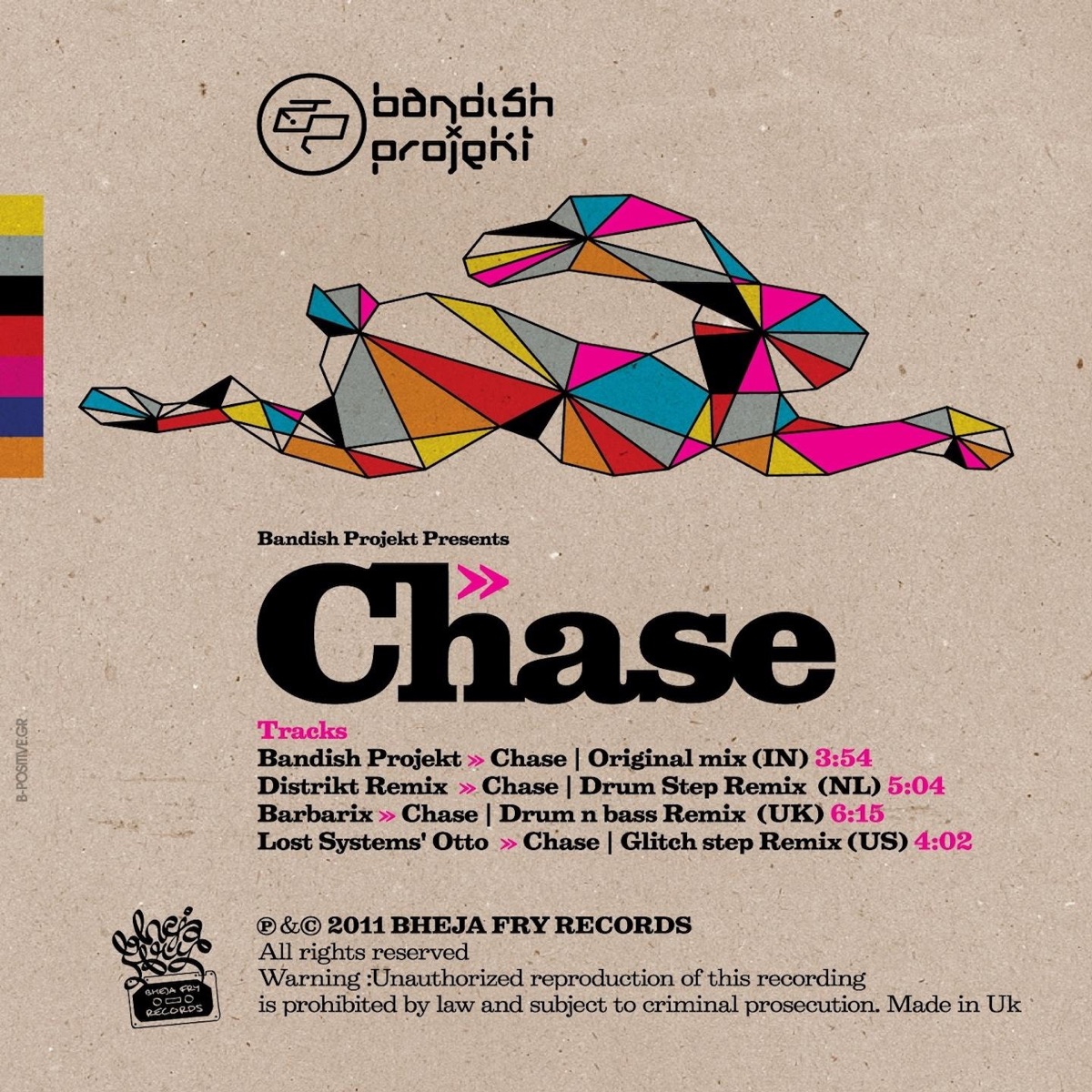 Chase - EP by Bandish Projekt album cover