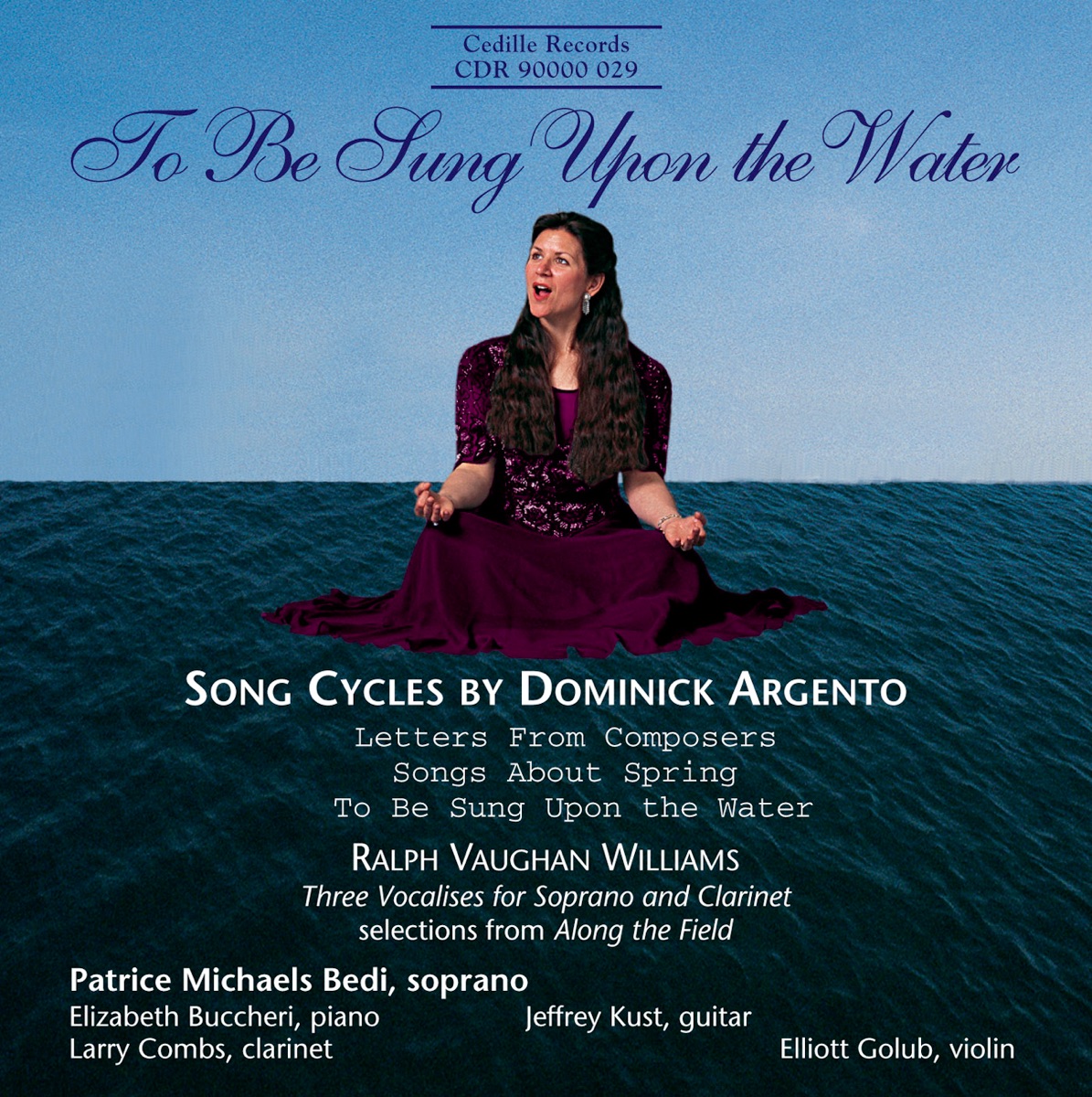 Argento: Letters from Composers - Vaughan Williams: Along the Field (Excerpts) by Patrice Michaels Bedi, Jeffrey Kust, Elizabeth Buccheri, Larry Combs & Elliott Golub album cover