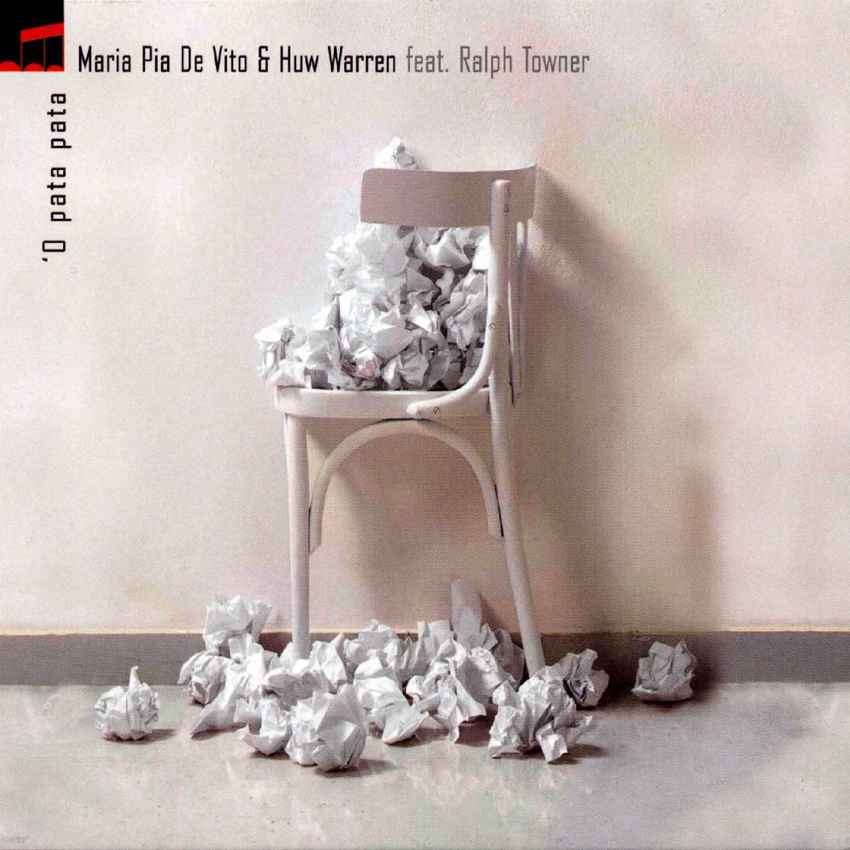 'O Pata Pata by Maria Pia de Vito & Huw Warren album cover