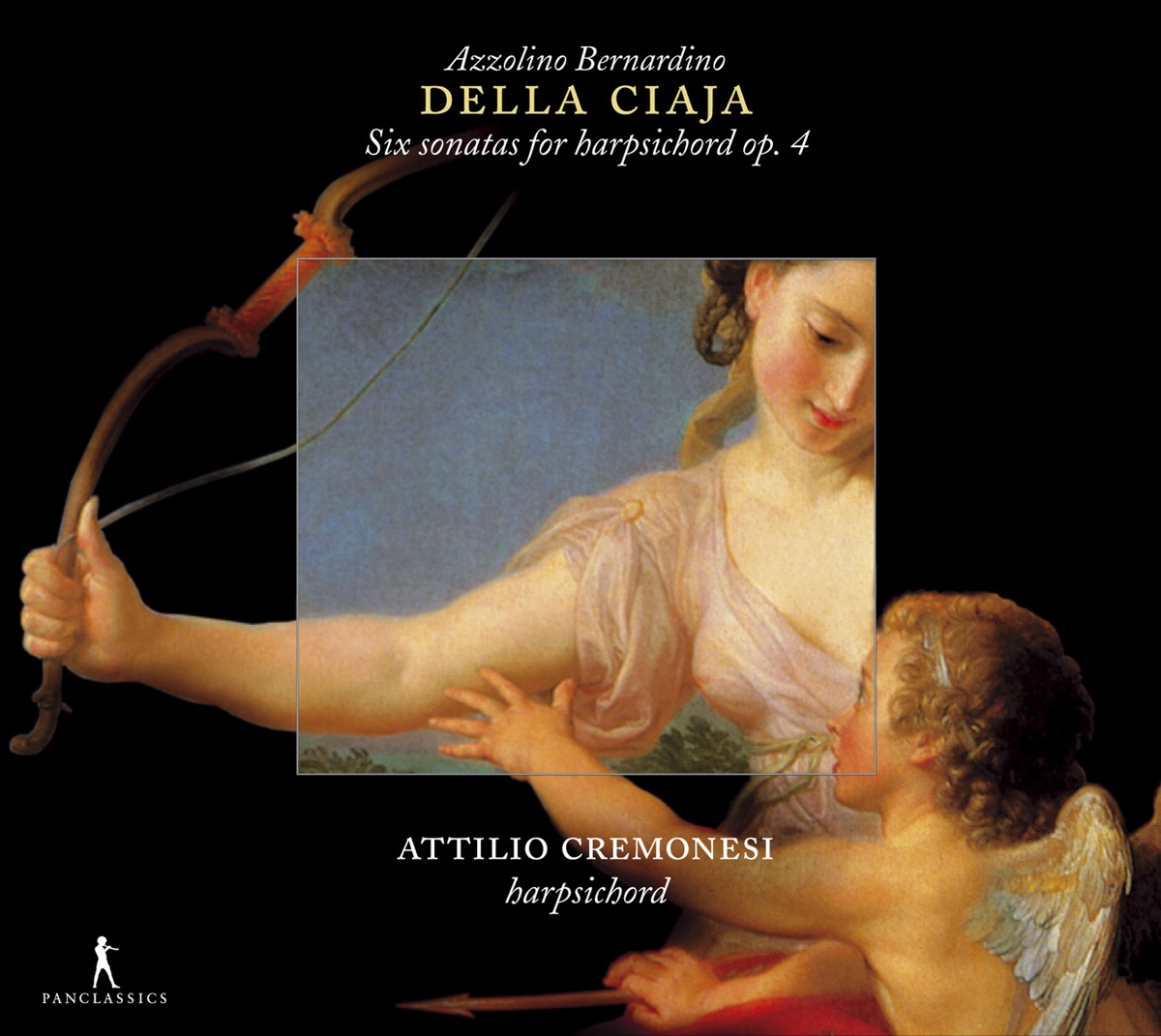 Della Ciaja: 6 Sonatas for Harpsichord, Op. 4 by Attilio Cremonesi album cover