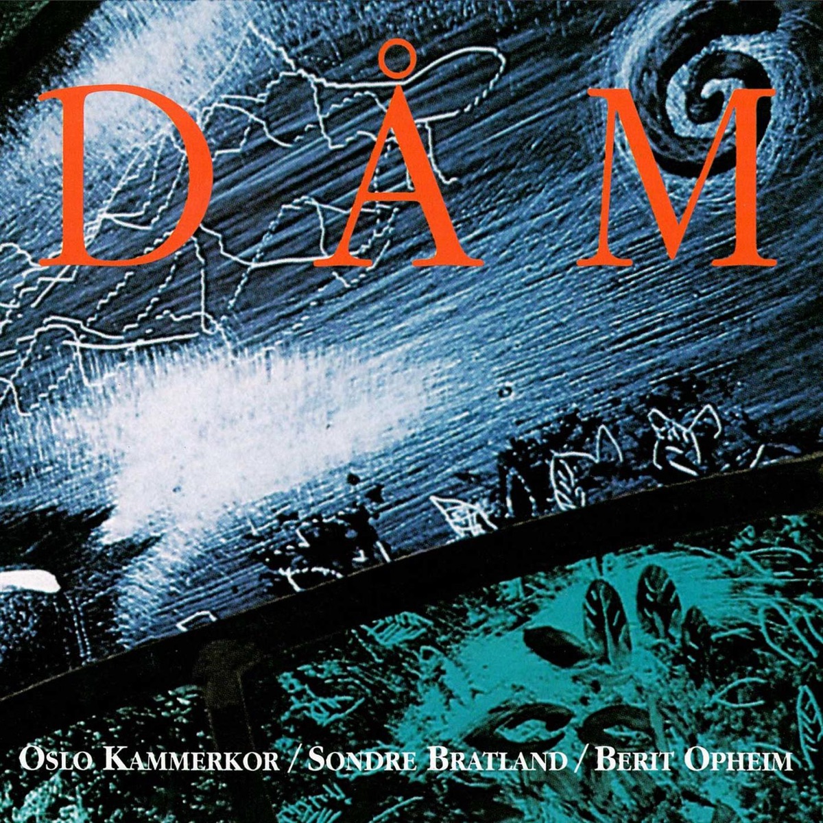 Dåm by Sondre Bratland, Oslo Kammerkor & Berit Opheim album cover
