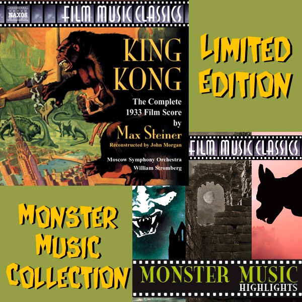 King Kong - The Complete 1933 Film Score (With "Monster Music Highlights" EP) by Moscow Symphony Orchestra album cover