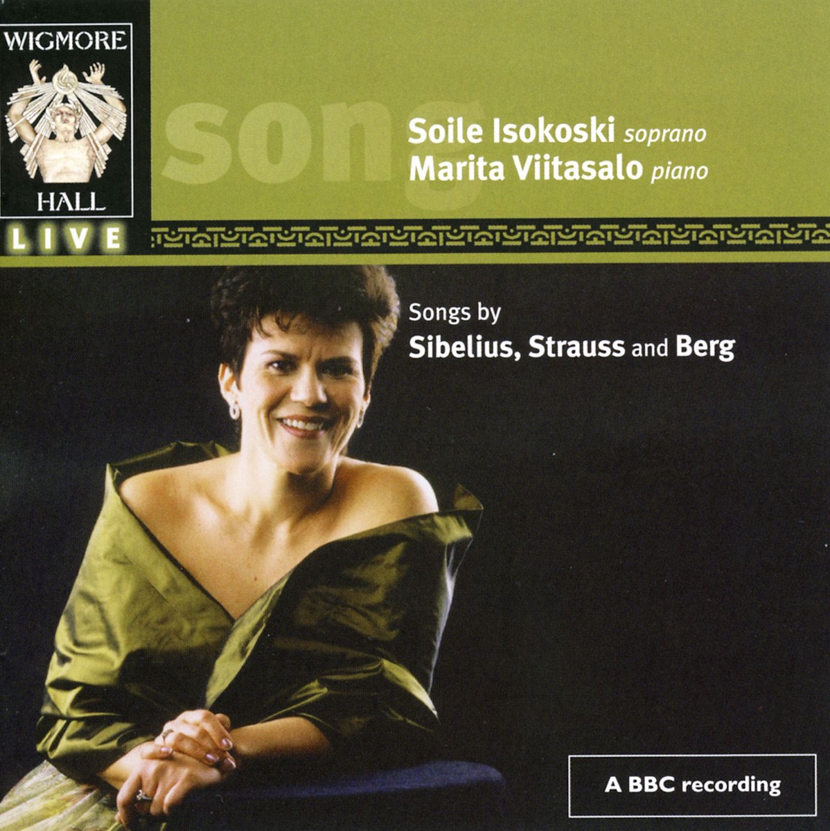 Songs by Sibelius, Strauss & Berg by Marita Viitasalo & Soile Isokoski album cover
