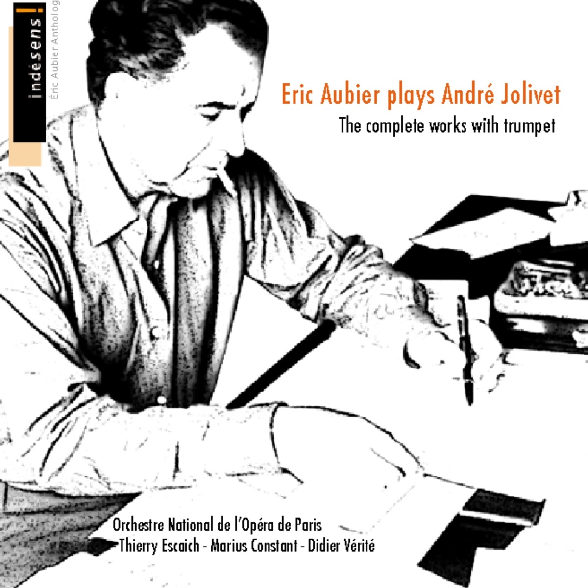 André Jolivet : L'oeuvre pour trompette by Eric Aubier & Angéline Pondepeyre album cover