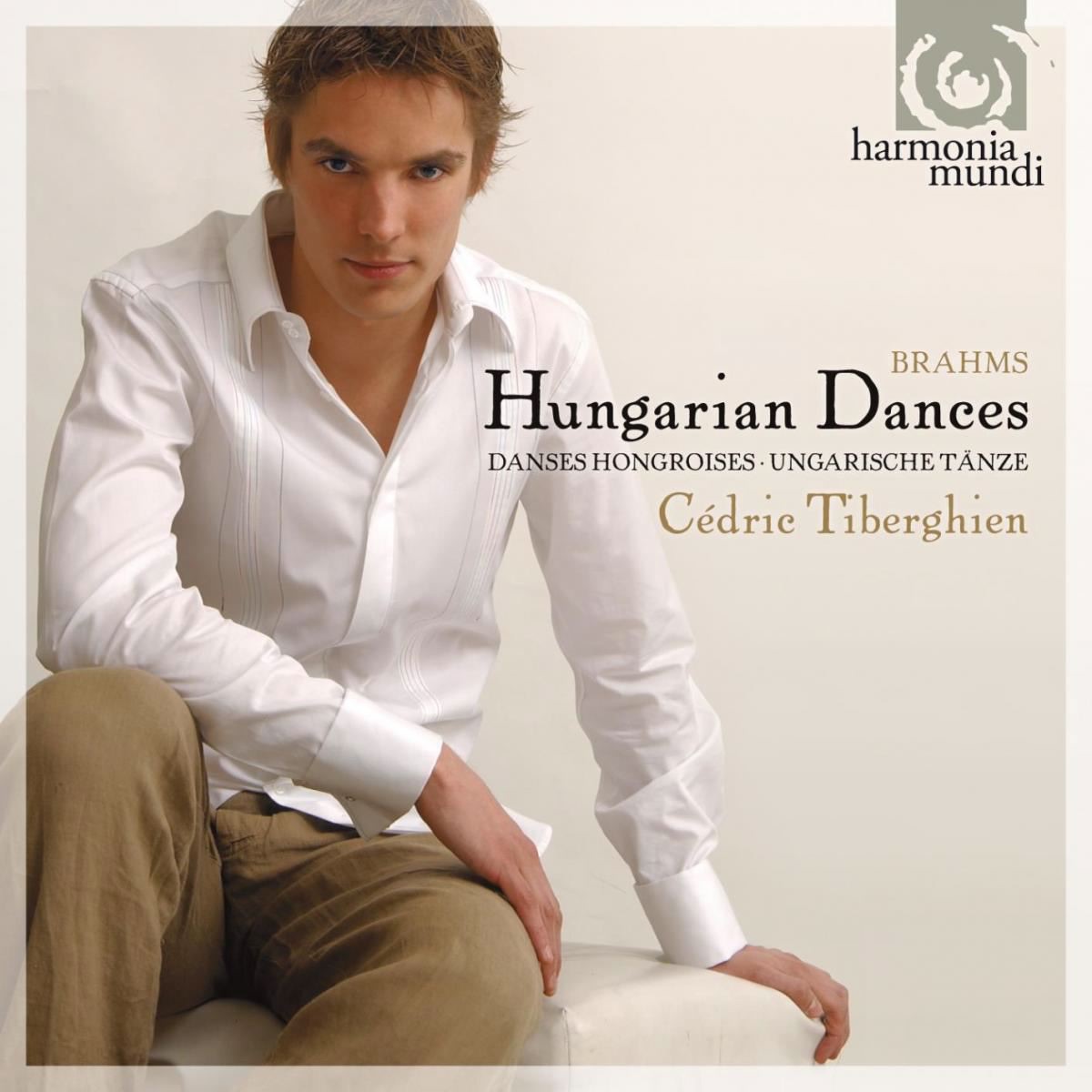 Brahms: Hungarian Dances by Cédric Tiberghien album cover