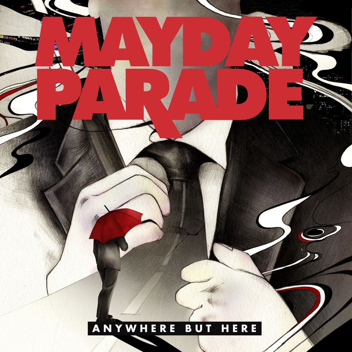 Anywhere But Here by Mayday Parade album cover