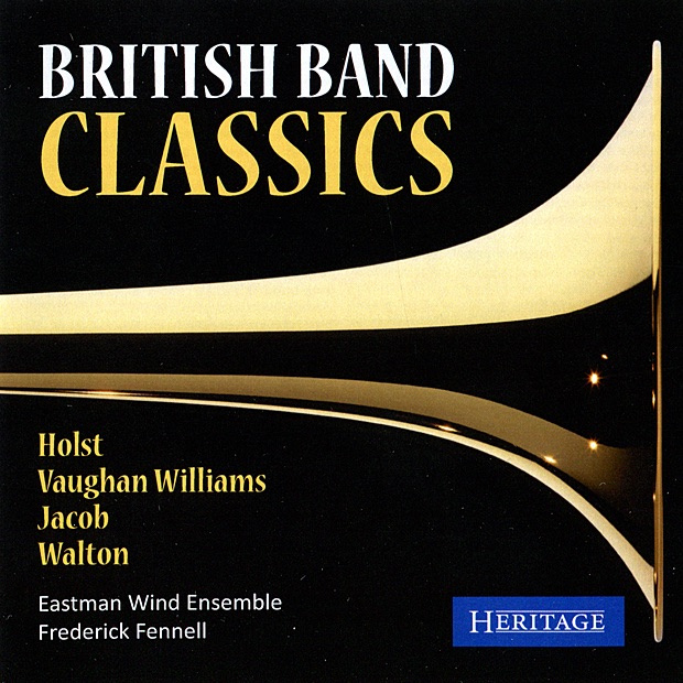 British Band Classics by Eastman Wind Ensemble & Frederick Fennell album cover