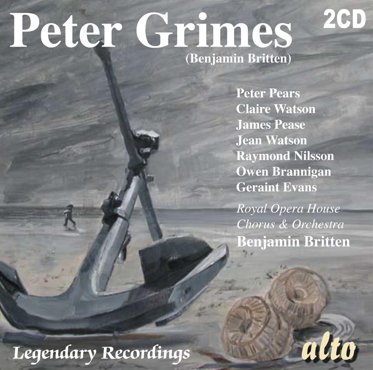 Britten: Peter Grimes by Sir Peter Pears, Benjamin Britten, Chorus of the Royal Opera House, Covent Garden & Orchestra of the Royal Opera House album cover