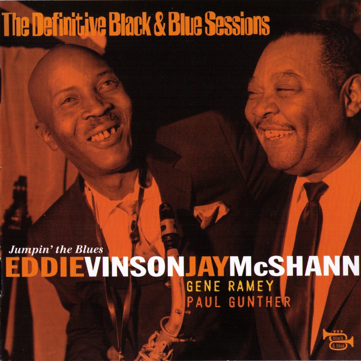 Jumpin' the Blues (The Definitive Black & Blue Sessions (Paris, 1969)) by Eddie "Cleanhead" Vinson & Jay McShann album cover