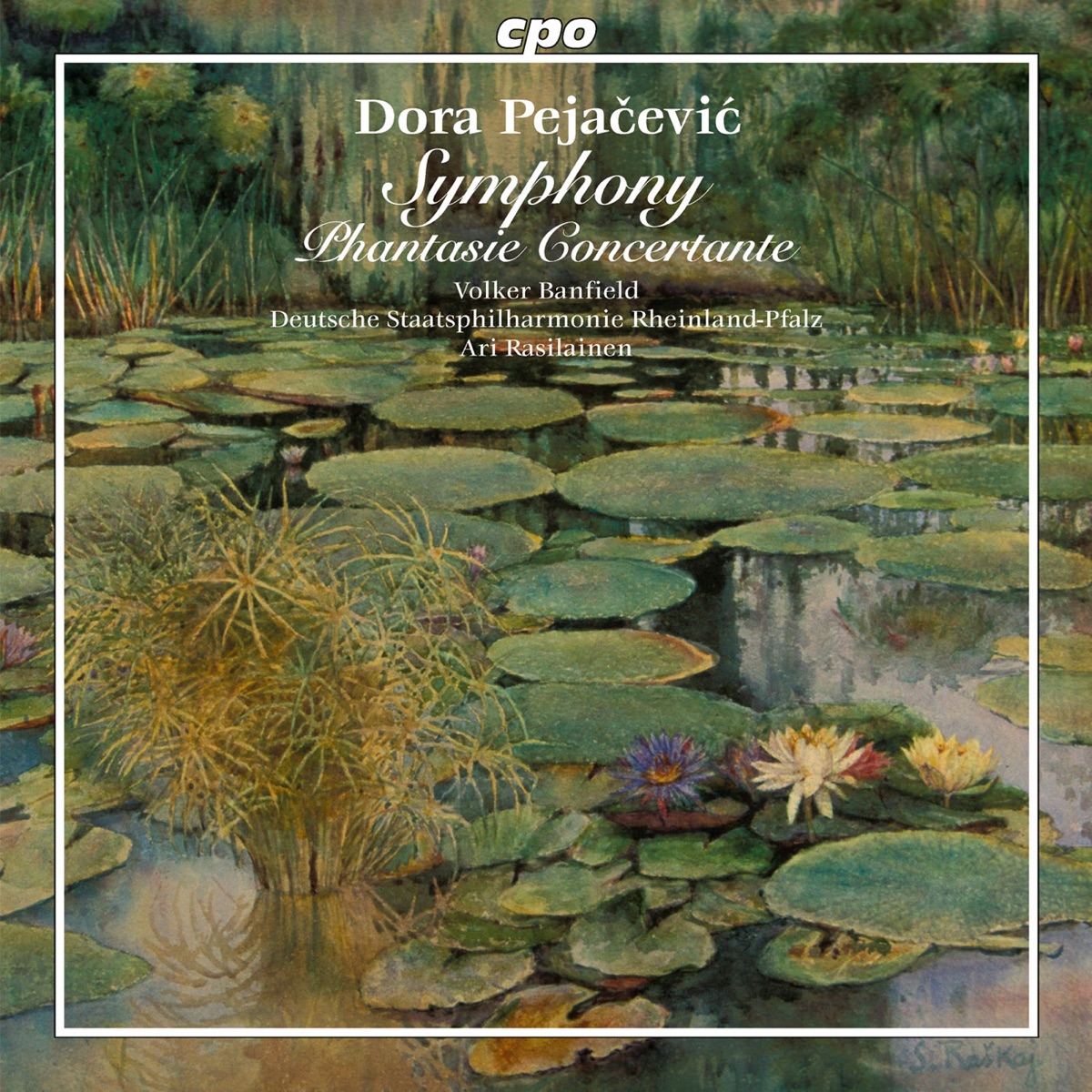 Pejacevic: Symphony in F-Sharp Minor, Op. 41 - Phantasie concertante by Ari Rasilainen album cover