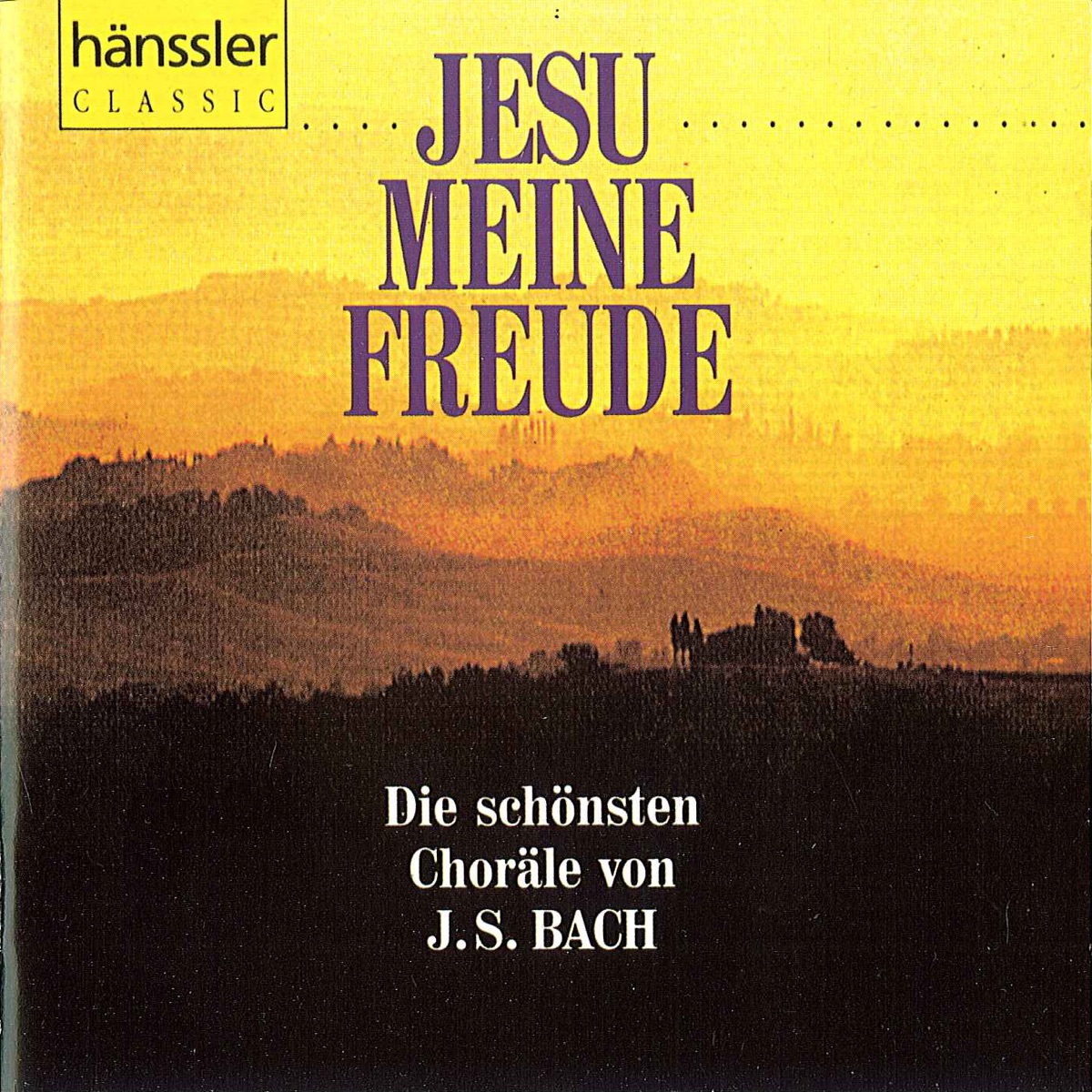 Bach, J.S.: Jesu Meine Freude by Gächinger Kantorei Stuttgart, Stuttgart Figuralchor der Gedachtniskirche, Frankfurt Kantorei, Helmuth Rilling & Stuttgart Bach Collegium album cover