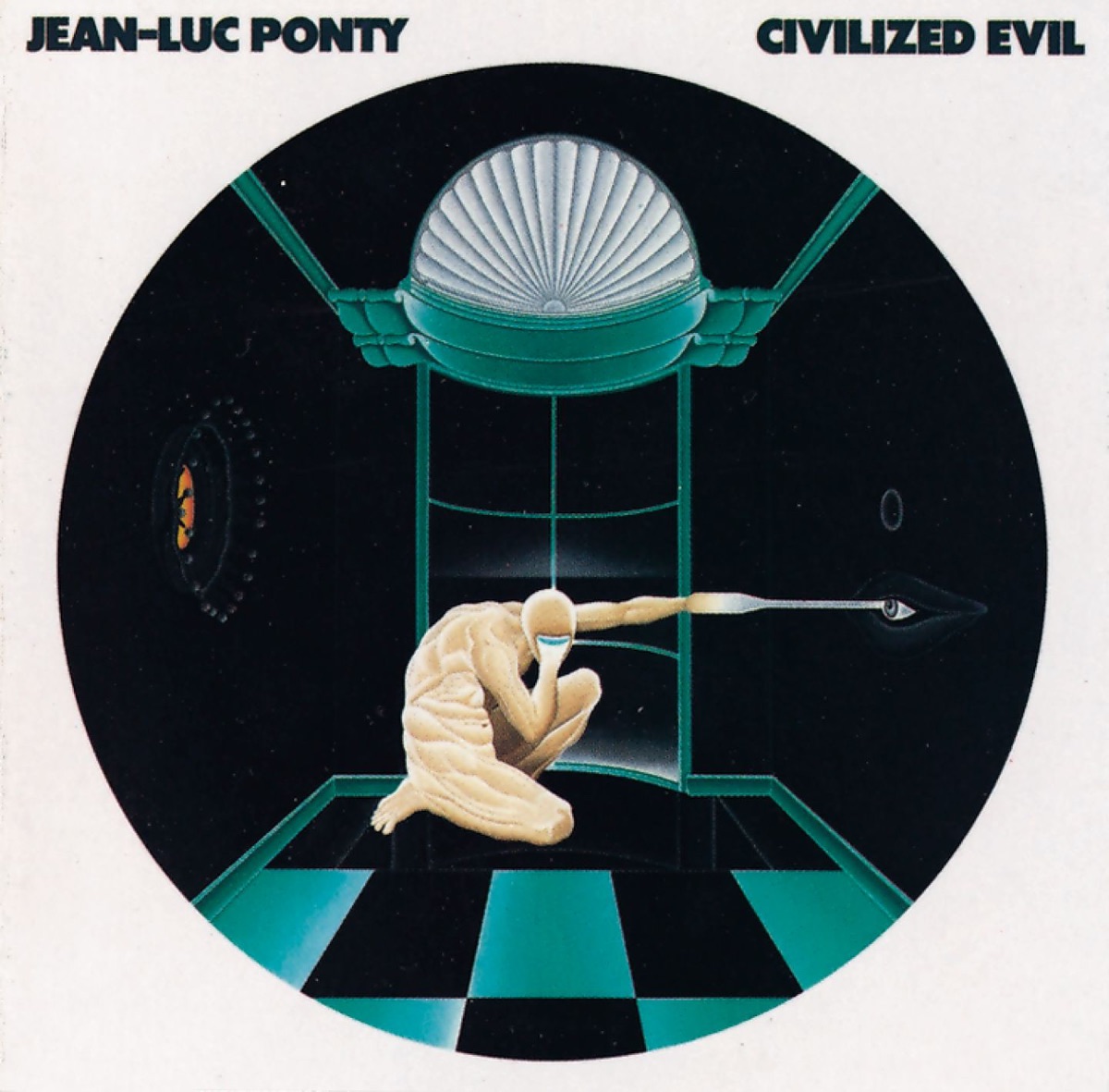 Civilized Evil by Jean-Luc Ponty album cover