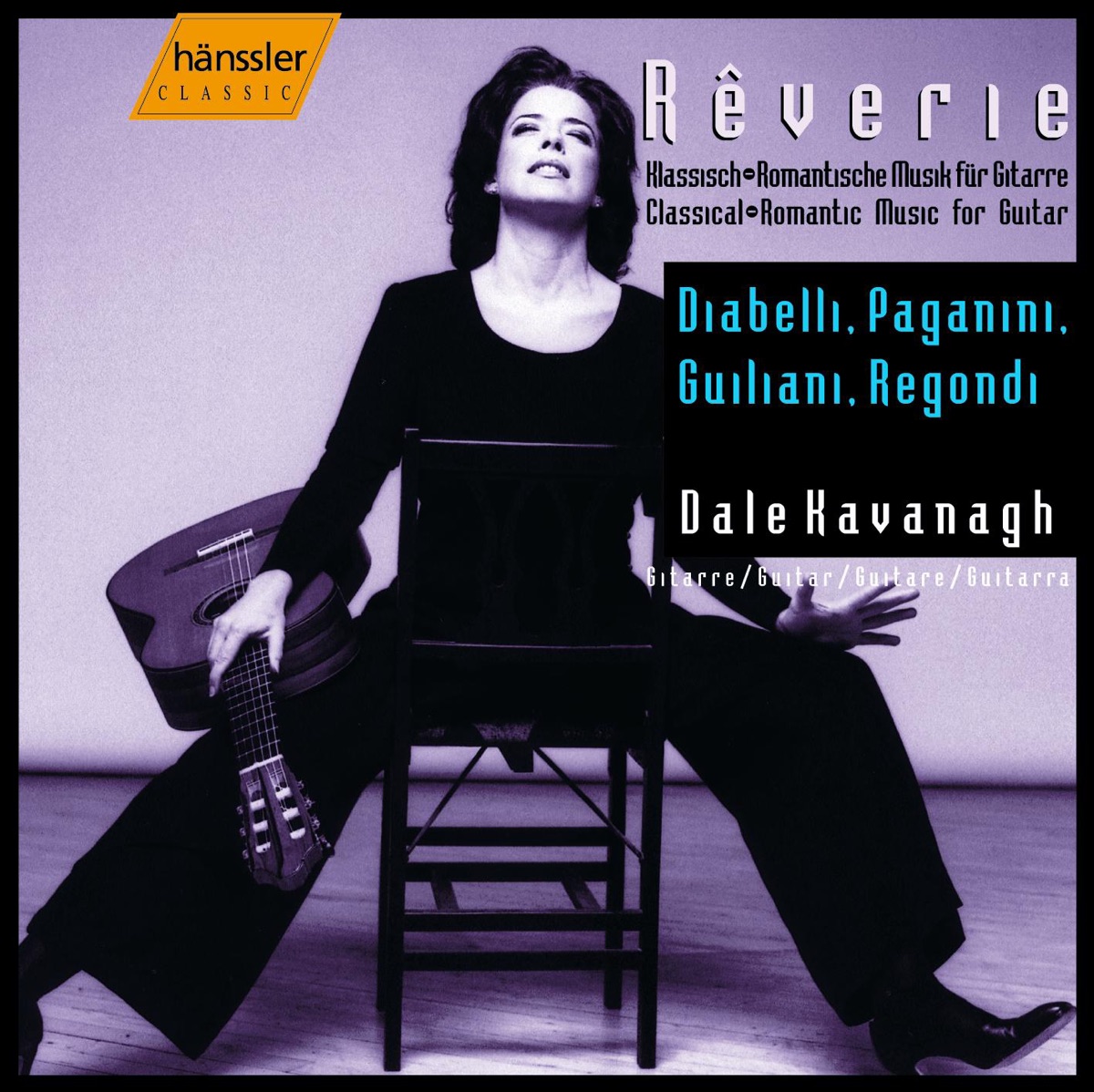 Rêverie - Classical-Romantic Music for Guitar by Dale Kavanagh album cover