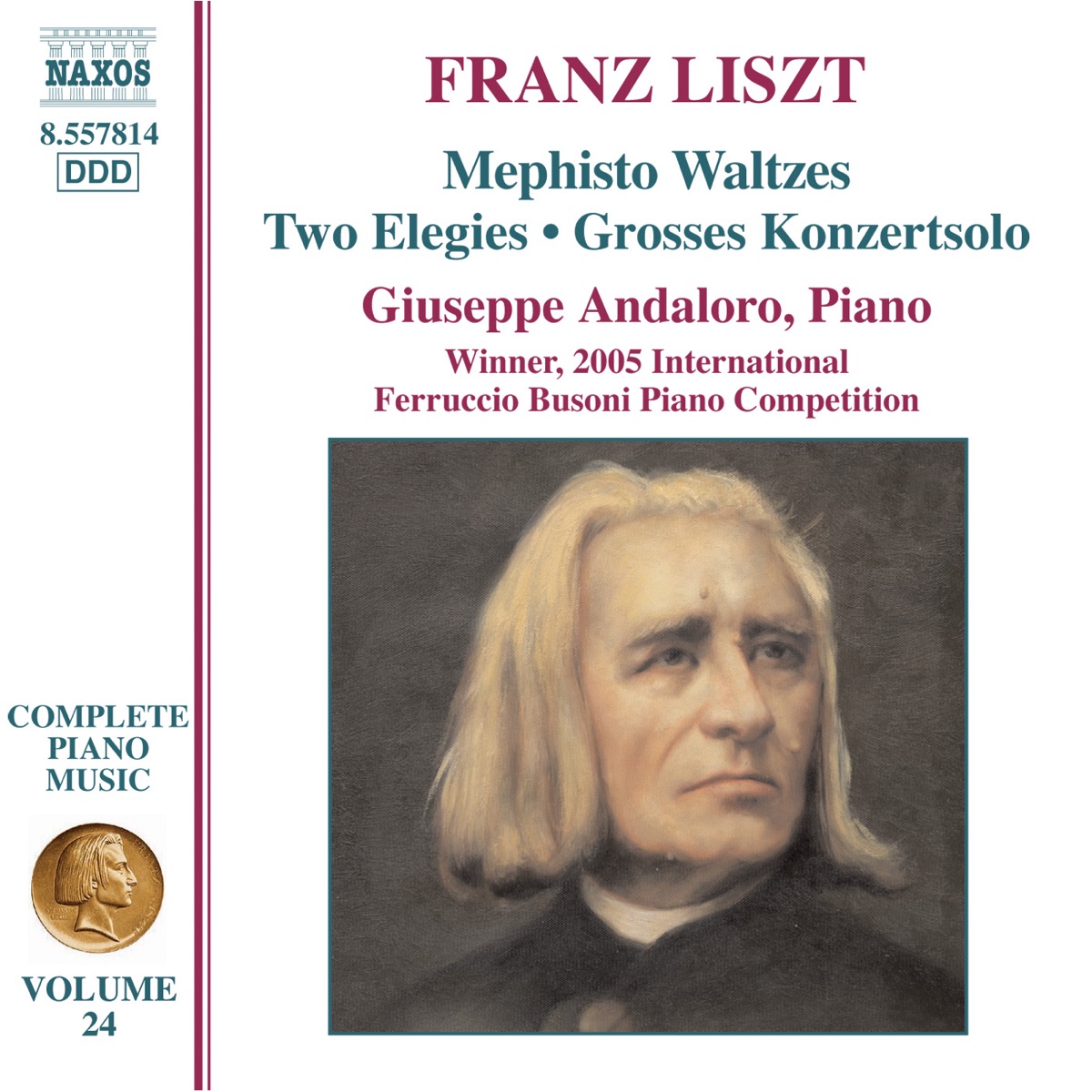Liszt: Mephisto-Waltzes Nos. 1, 2, 3 & 4 by Giuseppe Andaloro album cover