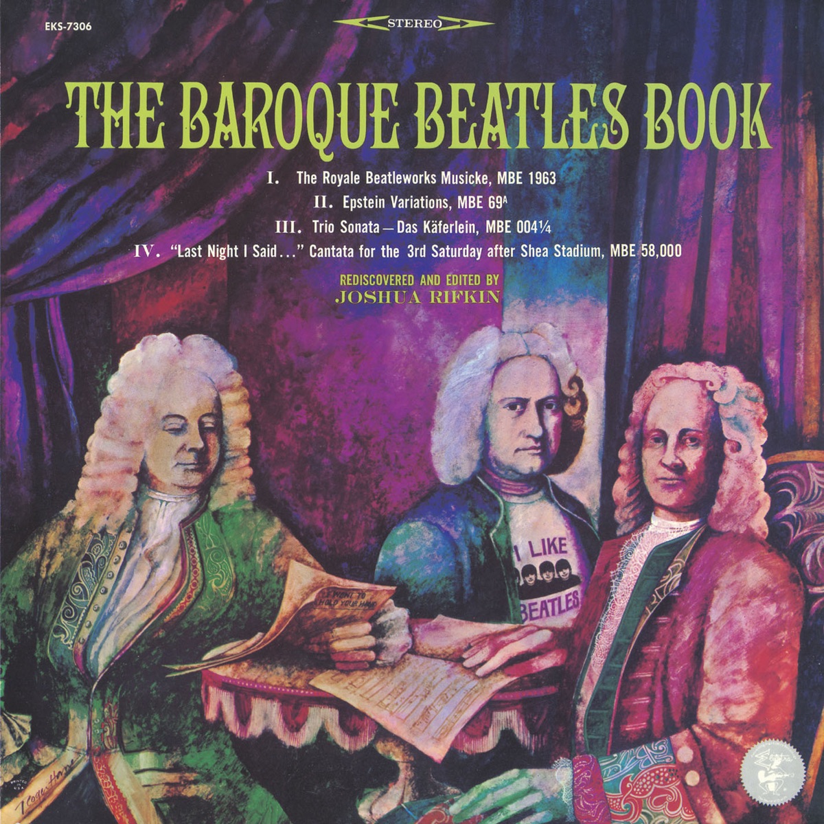 The Baroque Beatles by Joshua Rifkin album cover