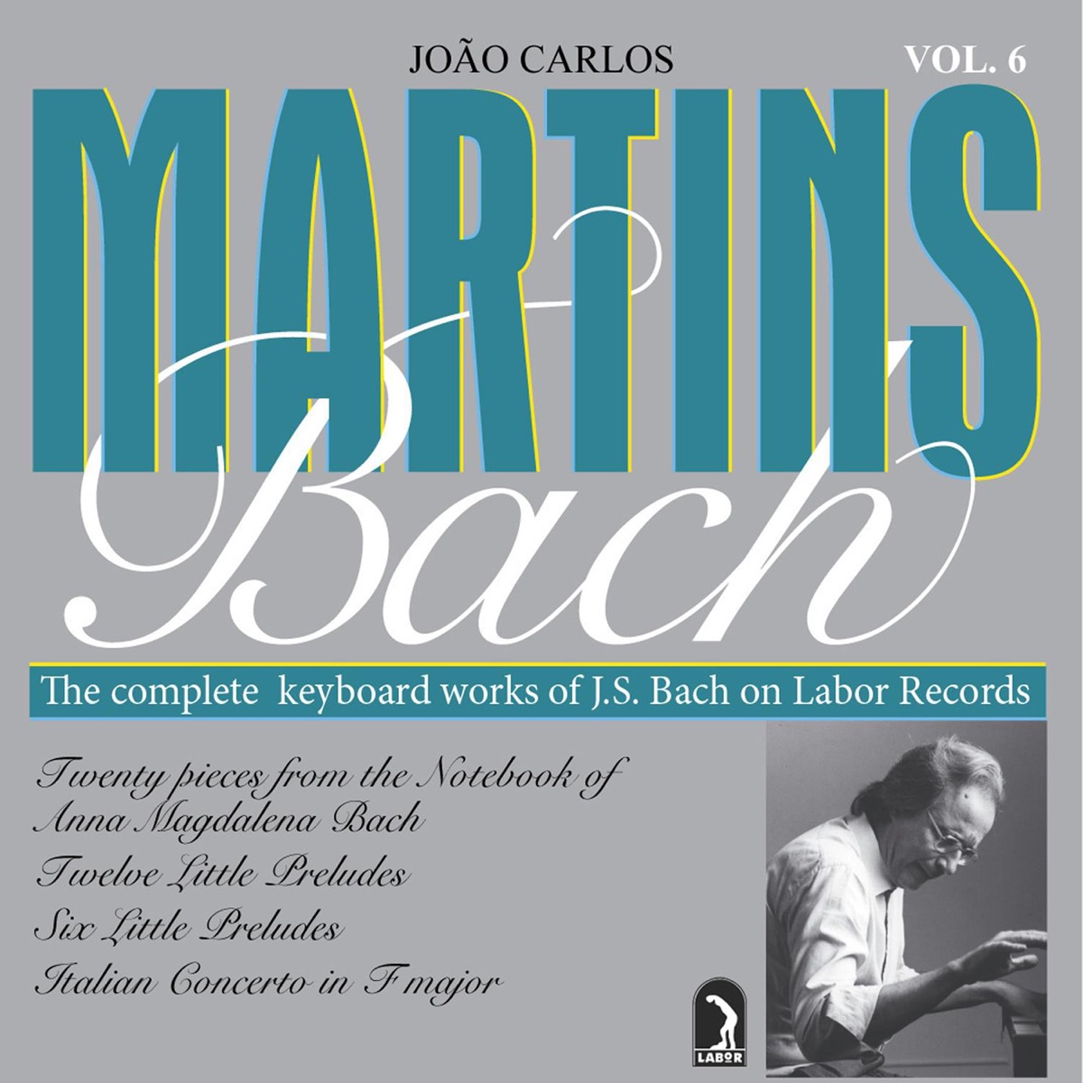 Bach, J.S.: Anna Magdalena Notebook - Little Preldues - Italian Concerto by João Carlos Martins album cover