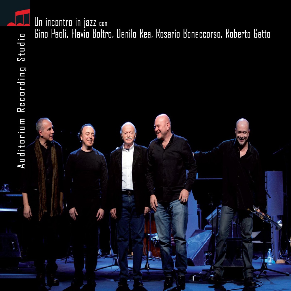 Un incontro in jazz by Gino Paoli, Flavio Boltro, Danilo Rea, Rosario Bonaccorso & Roberto Gatto album cover